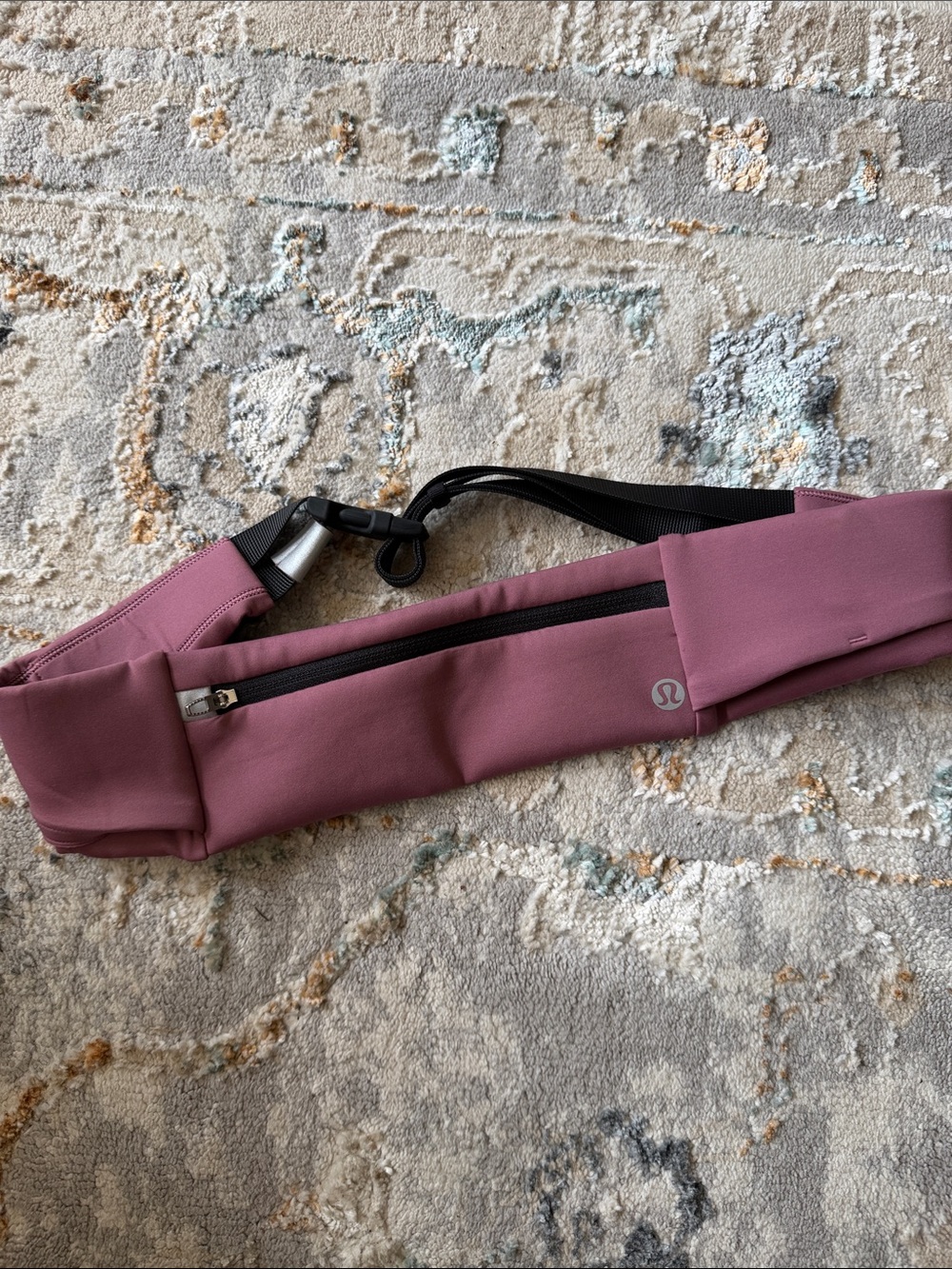 Lululemon Fast and Free Running belt bag Dusty Rose